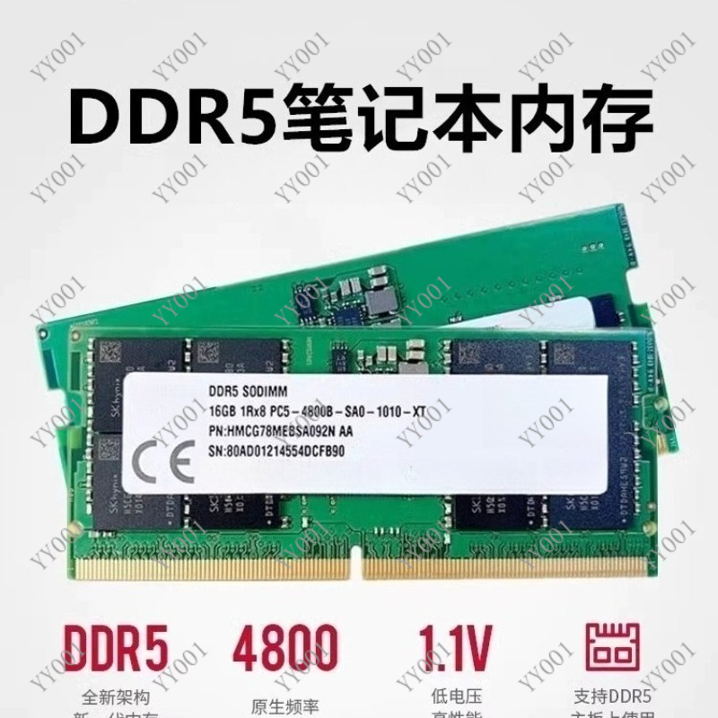 Ddr5 Sodimm - DDR5 Laptop RAM 8GB 16GB 4800MHz